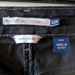 Bandolinoblu "Maddie" Jeans in Black SZ 22W